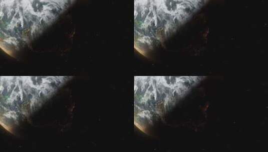 来自太空的地球行星02高清在线视频素材下载