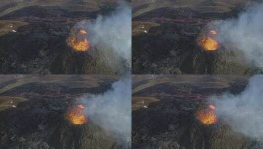 Fagradalsfjall，火山，热门高清在线视频素材下载