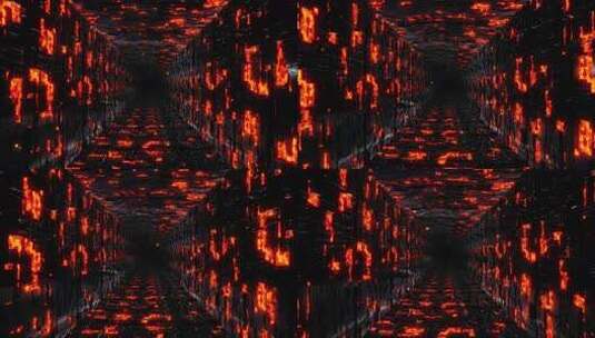 科幻通道数字背景穿梭高清在线视频素材下载