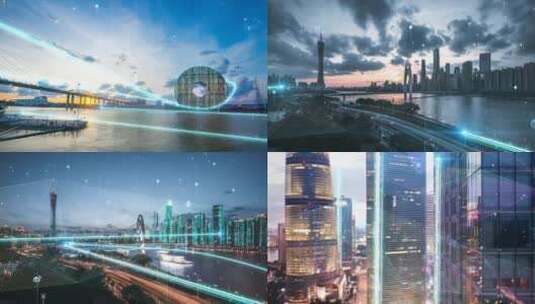 精品 · 震撼大气城市科技发展未来世界高清AE视频素材下载