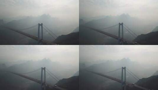 贵州省·安顺市·关岭·县·坝陵河大桥9高清在线视频素材下载