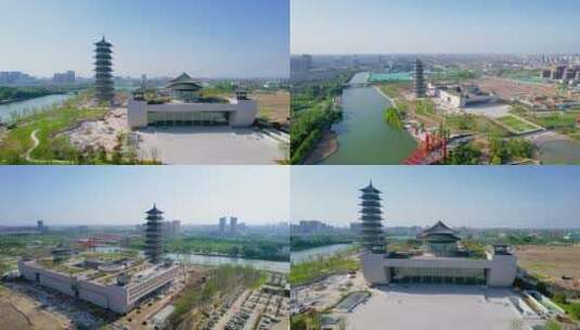 扬州运河博物馆合集高清在线视频素材下载