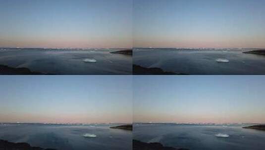 格陵兰北冰洋延时拍摄高清在线视频素材下载