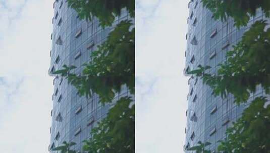 4k实拍CBD建筑外墙空镜头素材 5高清在线视频素材下载