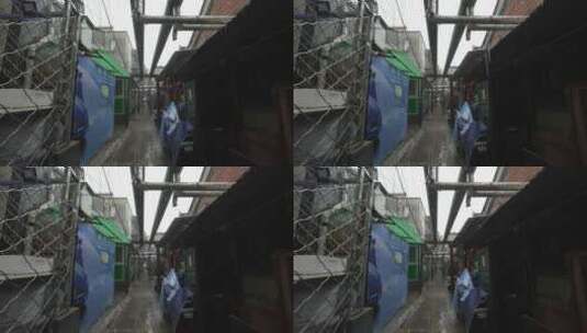 北京城乡结合部下雨天4高清在线视频素材下载