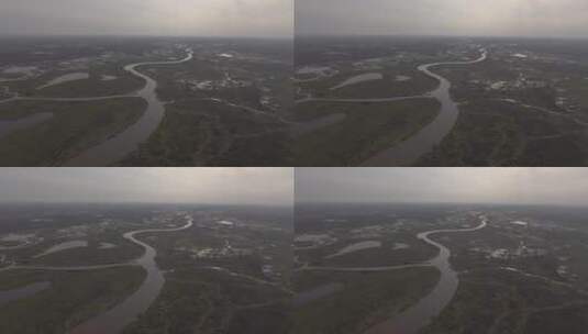 巴西森林洪水地区高清在线视频素材下载