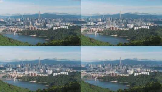 深圳城市光影延时高清在线视频素材下载
