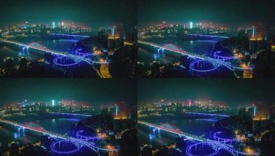 重庆菜园坝大桥高清在线视频素材下载