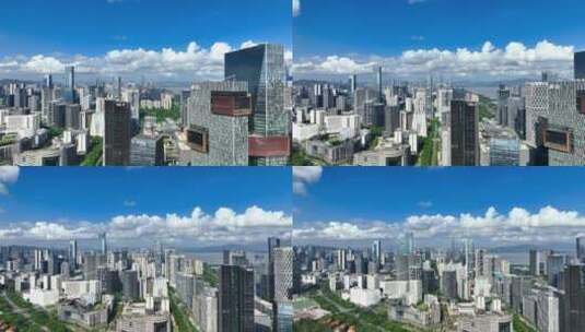 深圳后海高楼大厦高清在线视频素材下载