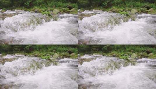 小河流水-水-水资源 溪流酒水河水高清在线视频素材下载
