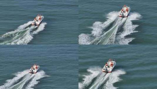 摩托艇 海上旅游高清在线视频素材下载