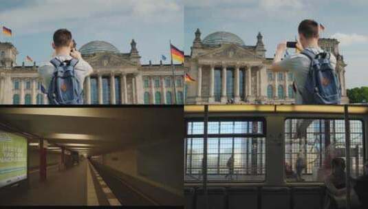 【合集】柏林 建筑 旅游高清在线视频素材下载