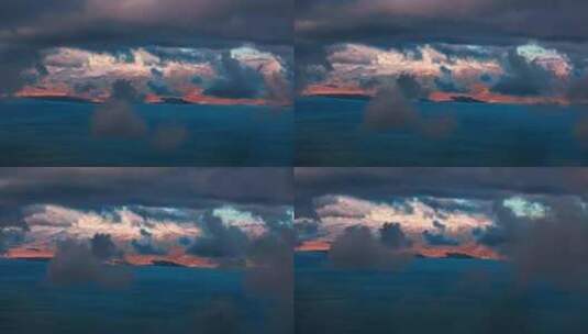 赛里木湖风光美景高清在线视频素材下载