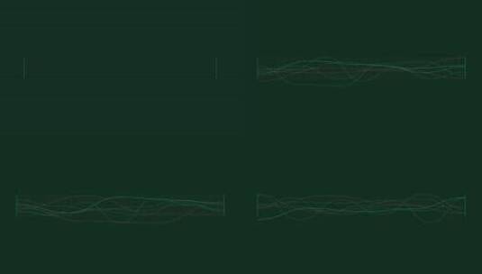 HUD风格的声波频谱动画高清在线视频素材下载