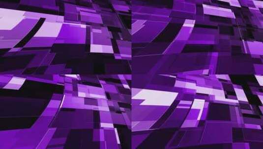 背景紫色清洁形状运动动画高清在线视频素材下载