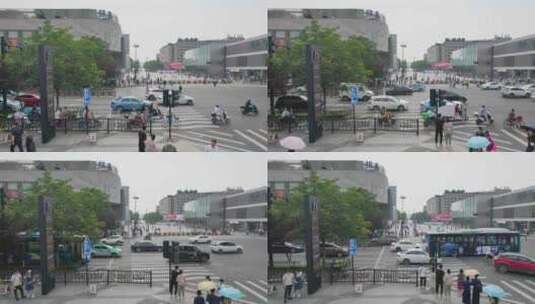 杭州西湖马路车流高清在线视频素材下载