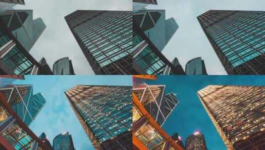 香港建筑高清在线视频素材下载