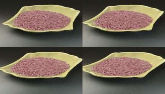 粮食紫薯米高清在线视频素材下载