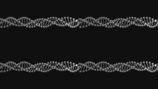 三螺旋分子结构高清在线视频素材下载