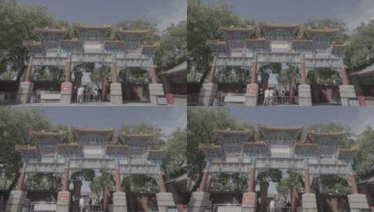 北京雍和宫高清在线视频素材下载