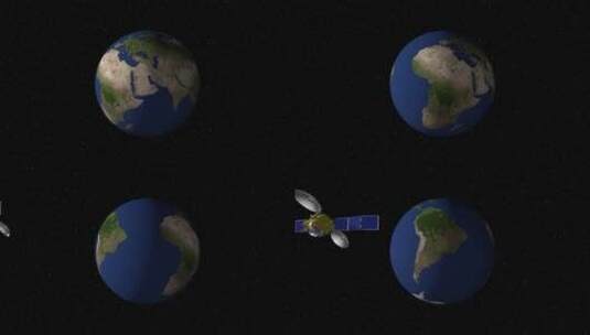 行星 卫星 八大行星 九大行星高清在线视频素材下载
