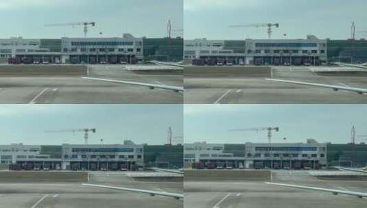 珠海金湾机场消防队高清在线视频素材下载