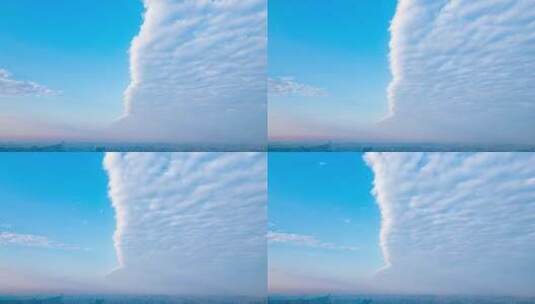 天空云彩云层航拍延时高清在线视频素材下载