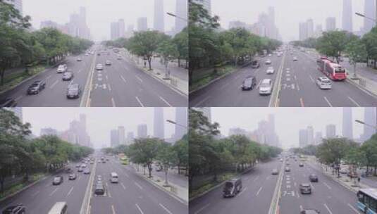 4K城市车流延时高清在线视频素材下载