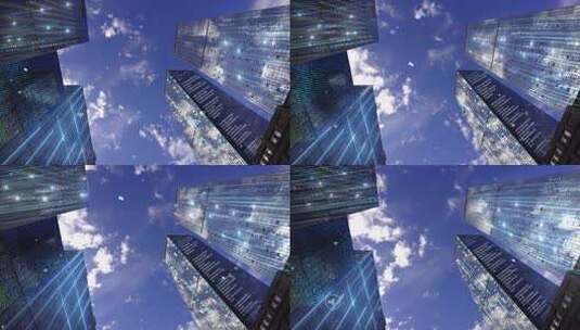 科技大楼-智慧城市高清在线视频素材下载