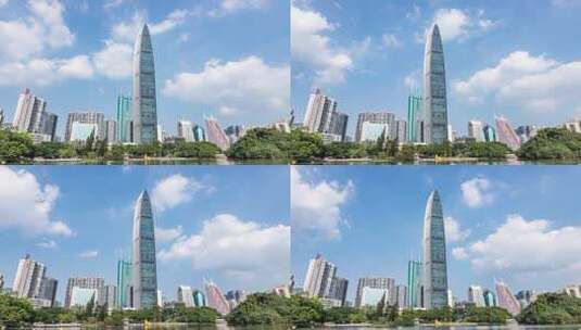 4K延时深圳城市宣传片-罗湖区高清在线视频素材下载