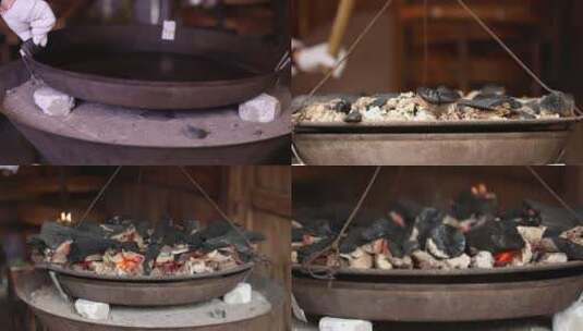 J浙江温州苍南碗窑月饼制作4k实拍视频4高清在线视频素材下载