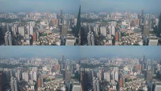 深圳罗湖区城市建筑高清在线视频素材下载