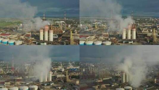 油气炼油厂高清在线视频素材下载
