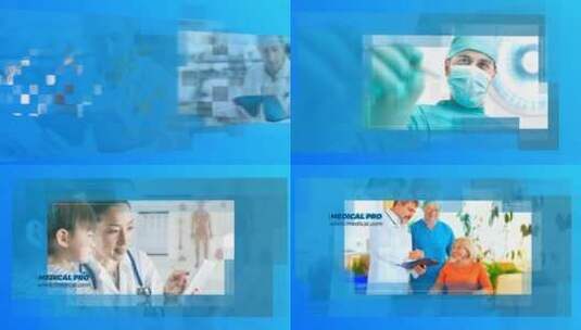 现代简洁医学实验实践展示医疗宣传AE模板高清AE视频素材下载