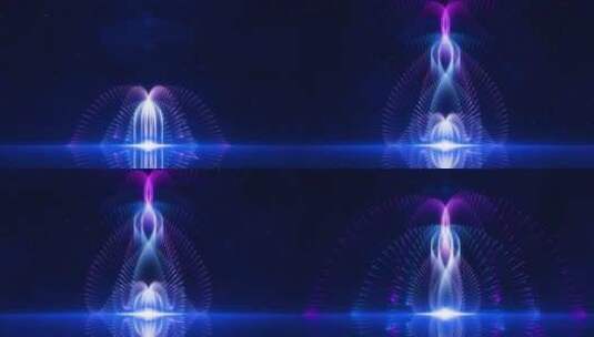 超级唯美粒子喷泉E(ae模板)粒子飞舞高清AE视频素材下载