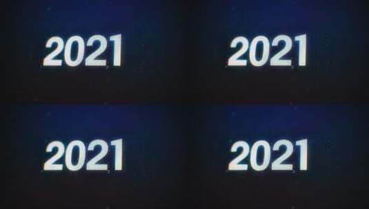 2021年至2022年的年份变化高清在线视频素材下载