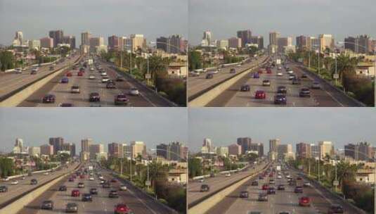 圣地亚哥高速公路高清在线视频素材下载