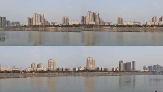 湖南衡阳湘江城市风光高清在线视频素材下载
