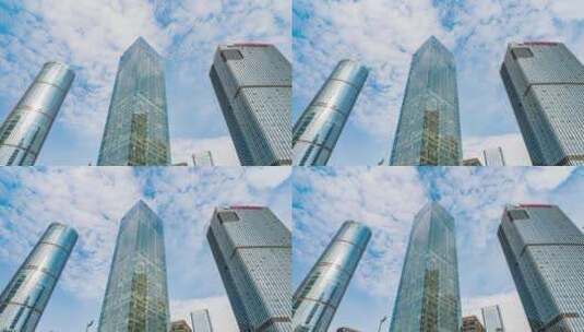 广西南宁五象新区总部基地城市高楼大厦高清在线视频素材下载