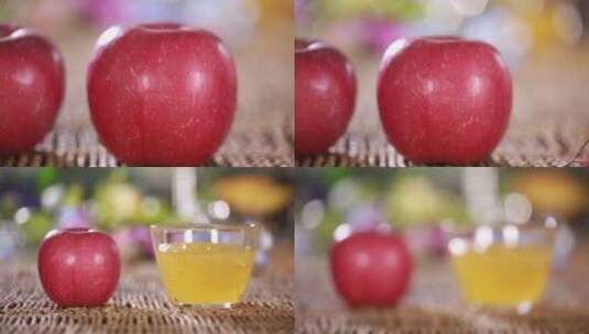 【镜头合集】制作苹果果酱果胶的原料高清在线视频素材下载