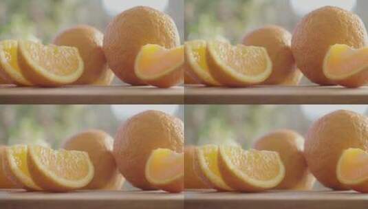 桔子 橙子 橘子 橙汁 水果 有机高清在线视频素材下载