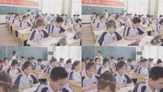 校园中学生小学生体育锻炼娱乐音乐舞蹈快乐高清在线视频素材下载