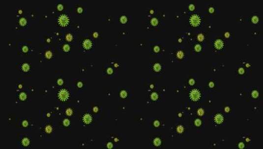 病毒传播冠状冠状病毒肺炎动画高清在线视频素材下载
