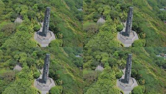 中式传统古建筑天马山宝塔高清在线视频素材下载