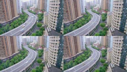 高速城市交通 上海高清在线视频素材下载