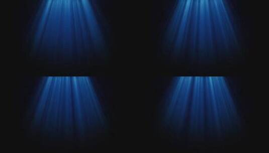 蓝色舞台灯光光效素材高清在线视频素材下载