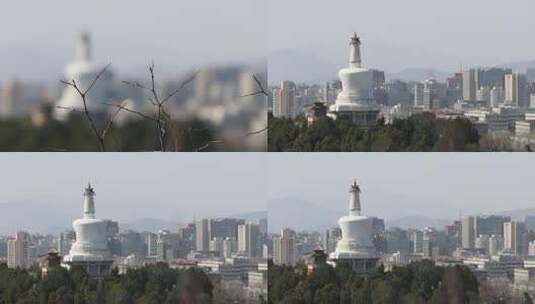 北京城市景色天坛背景高清在线视频素材下载