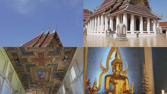 佛教文化法师僧人道场寺庙修行高清在线视频素材下载