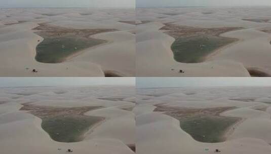 沙漠上的水高清在线视频素材下载