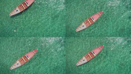 水面上的船只高清在线视频素材下载